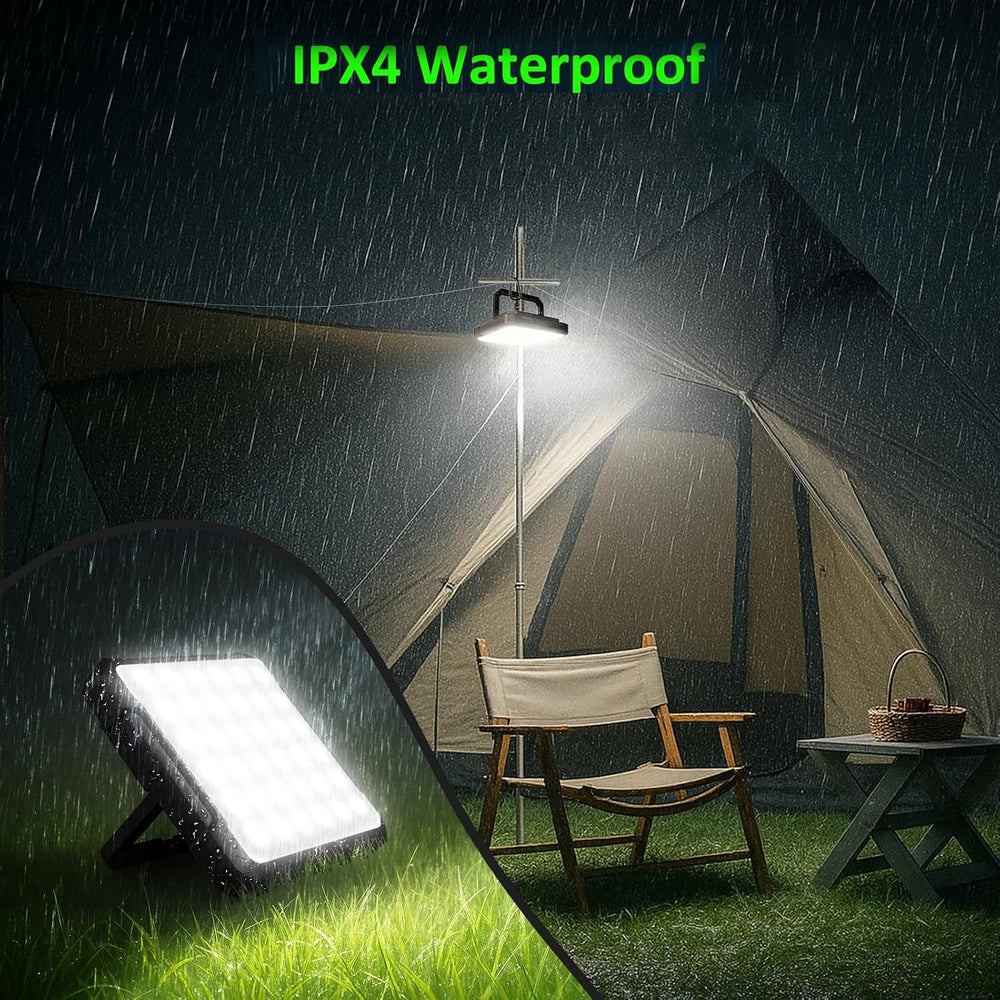 Portable Camping Lights, Rechargeable 20000mAh Dimmable LED Camping Lantern w...