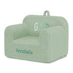 babyGap by Delta Children Personalized Sherpa Chair - Greenguard Gold Certified, Sage