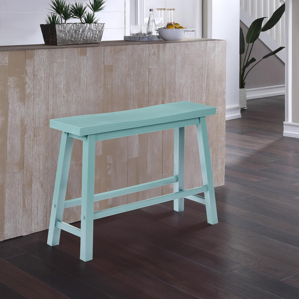 Boraam Sonoma Counter Height Backless Bench - Aspen Valley Finish