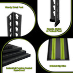 Garage Shelving Heavy Duty 2500LBS Loads, 48" W Adjustable Garage Storage Shelves, 5-Tier Metal Shelving Units and Storage, Industrial Utility Shelf, 48" Wx18 Dx78 H,Black