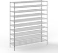 21" Deep x 72" Wide x 86" Height Wire Shelving Kit | 10-Tier | NSF Commercial Storage Rack Unit