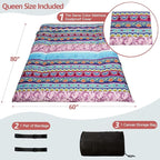 MAXYOYO Japanese Floor Mattress Futon Mattress, 4" Thicken Tatami Mat Sleeping Pad Foldable Roll Up Mat Boys Girls Dormitory Pad Kids Floor Lounger Pillow Bed, Charcoal Grey, Queen Size