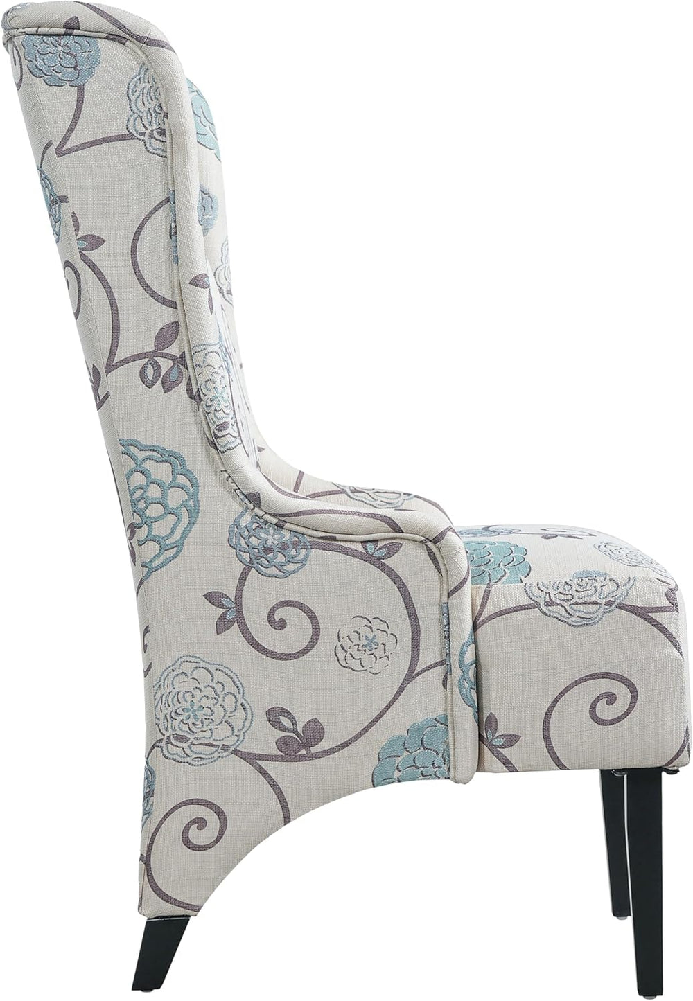 Christopher Knight Home Micua Luxury Upholstered Dining Chair with Floral Fab...