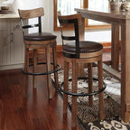 Signature Design by Ashley Pinnadel Barstool, Bar, Light Brown