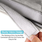 Loghot Bedside Caddy/Bedside Storage Bag Hanging Organizer for Bunk and Hospital Beds,Dorm Rooms Bed Rails,Can be Placed Glasses,Books,Mobile Phones,Keys (Grey)