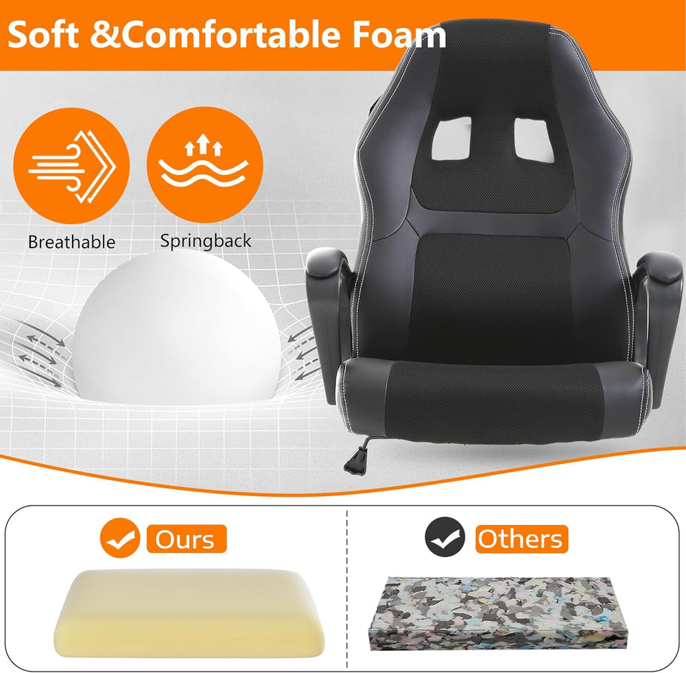PayLessHere Gaming Chair Ergonomic Office Chair Computer Chair with Lumbar Su...