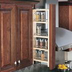 Wood Wall Filler Pull Out for 39" H New Kitchen Applications w/BB Soft Close