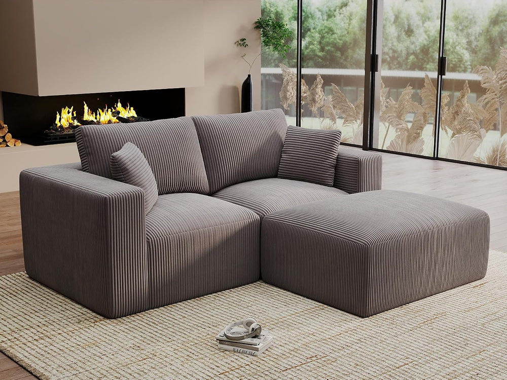 Modular Sleeper Sofa Couch Modern Sectional Couches for Living Room - 79&quot...