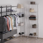 14" Deep x 24" Wide x 86" Height Wire Shelving Kit | 5-Tier | NSF Commercial Storage Rack Unit