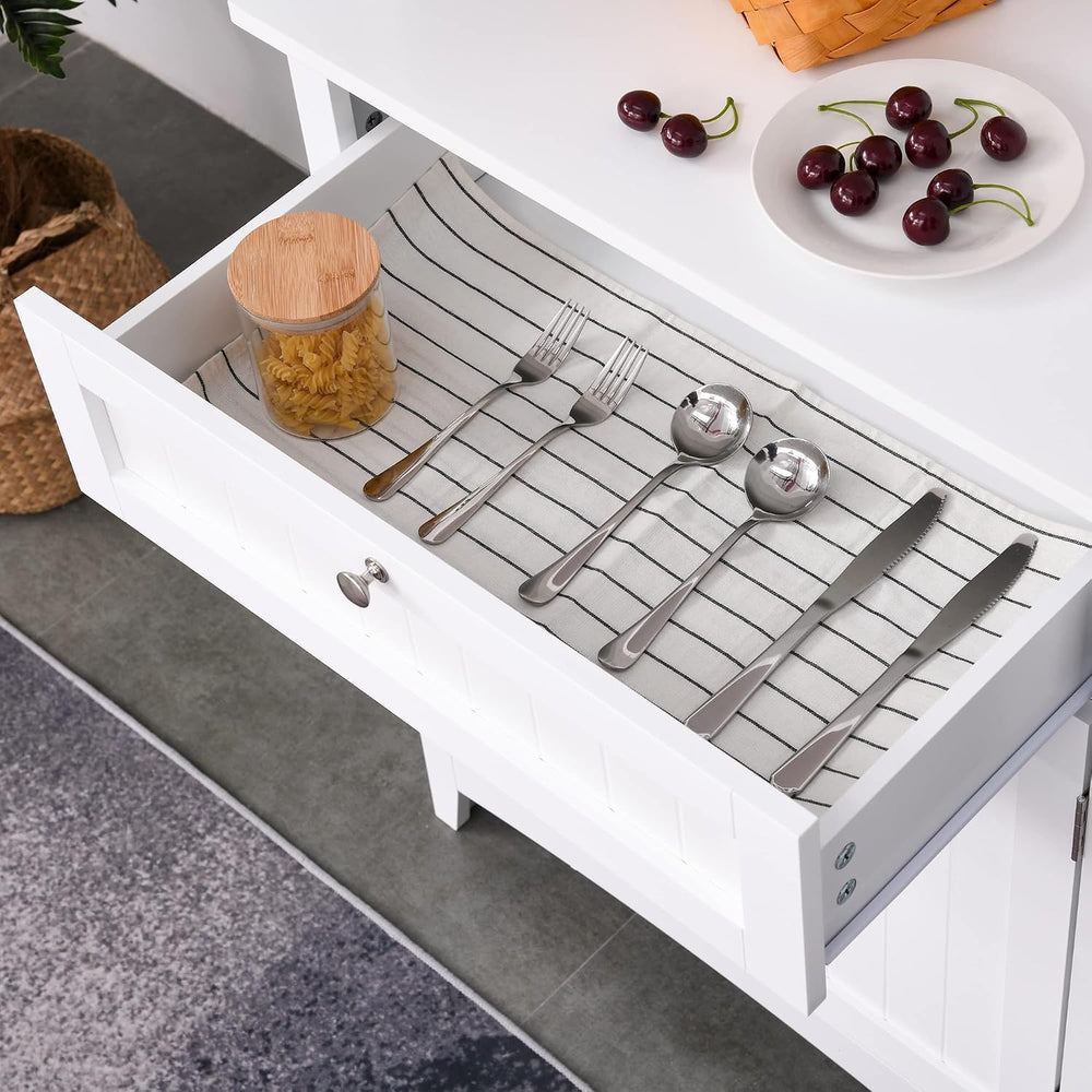 64" Kitchen Pantry Storage Cabinet Buffet Sideboard for Coffee Maker &am...
