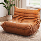 Oversized Bean Bag Chairs for Adults, Giant Beanbag Chair with Memory Foam, Comfy Lounge Chair Lazy Sofa for Apartment, Living Room, Bedroom, Office(Teddy Fabric)