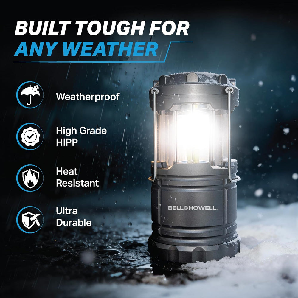 TACLIGHT Multipurpose Camping Lanterns, 4 Pack, Battery Powered