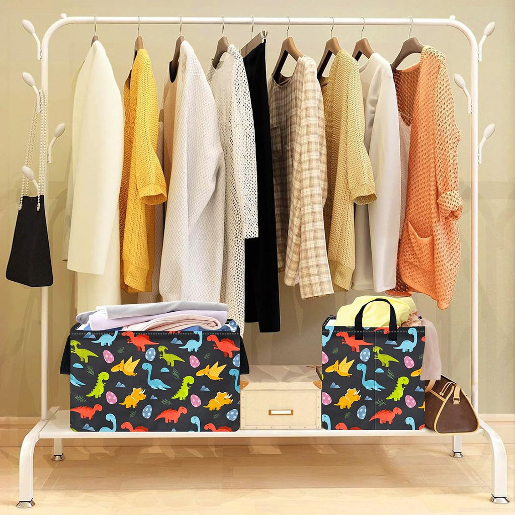 Easter Storage Basket Easter Bunny Storage Bin Collapsible Nursery Hamper Clothes Box Book Shelf Basket Easter Bunny Eggs Decor Easter Gifts