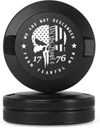 Metal Can | Metal Container for Pouches | Aluminum Used Pouch Storage Tin | Airtight O-Ring Moisture Odor Proof EDC Pocket Tin | Defiance Edition (Black)