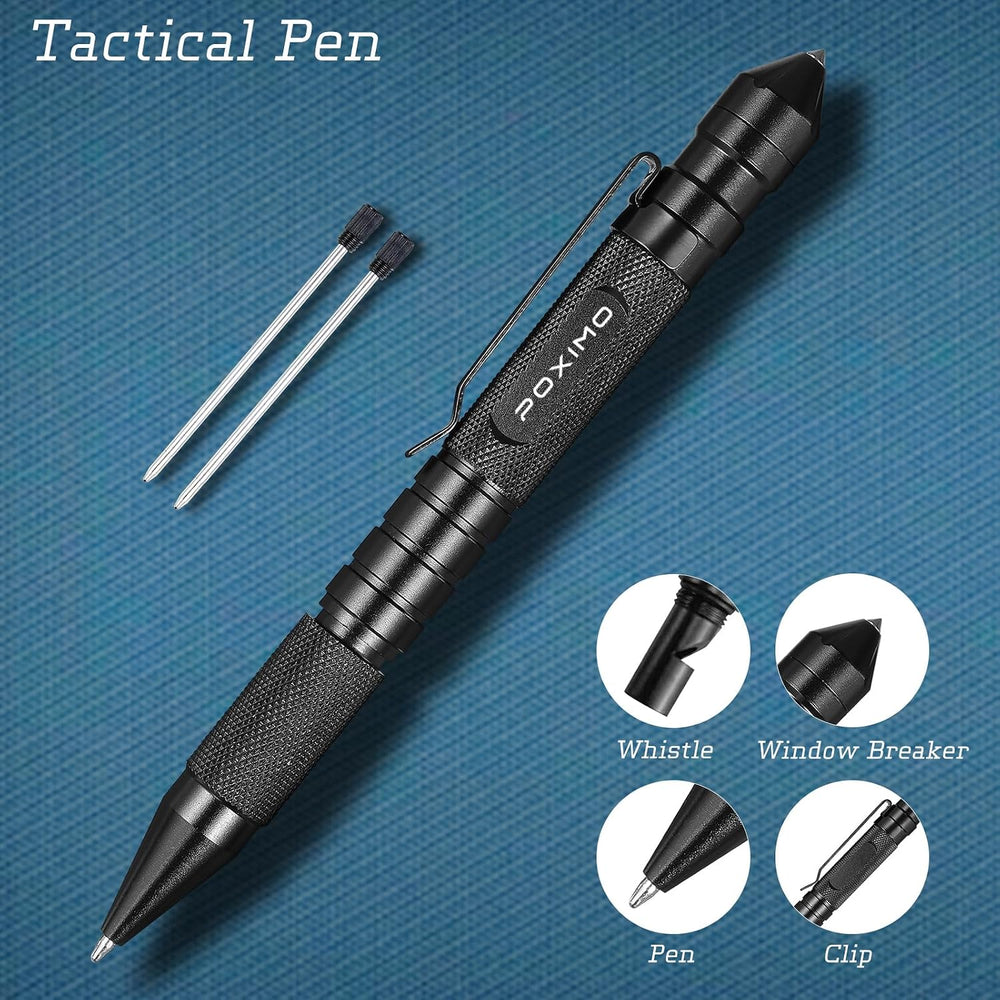 Multitool Gift Set for Men Dad Him, 3-in-1 EDC Survival Kit with 14 in1 Multi...