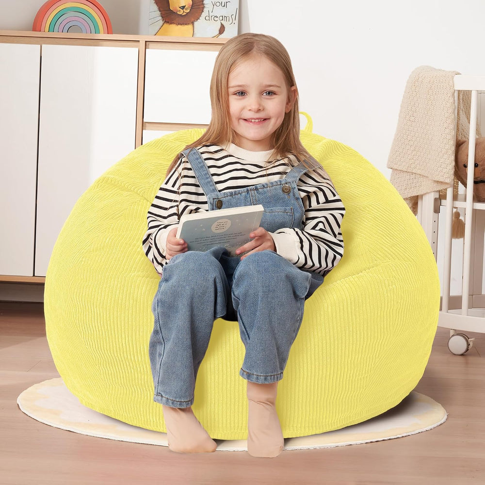 HABUTWAY 2FT Bean Bag Chair,Giant Bean Bag Chairs for Teens Adults,Big Bean B...