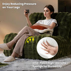 ovios Bean Bag Chair for Adult, Giant Beanbag with Plush Faux Fur, Comfy Large Big Lounger Floor Lazy Chair for Indoor Fireside Living Room Bedroom Dorm, Green