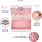 Mele and Co Cora Girl's Musical Ballerina Jewelry Box