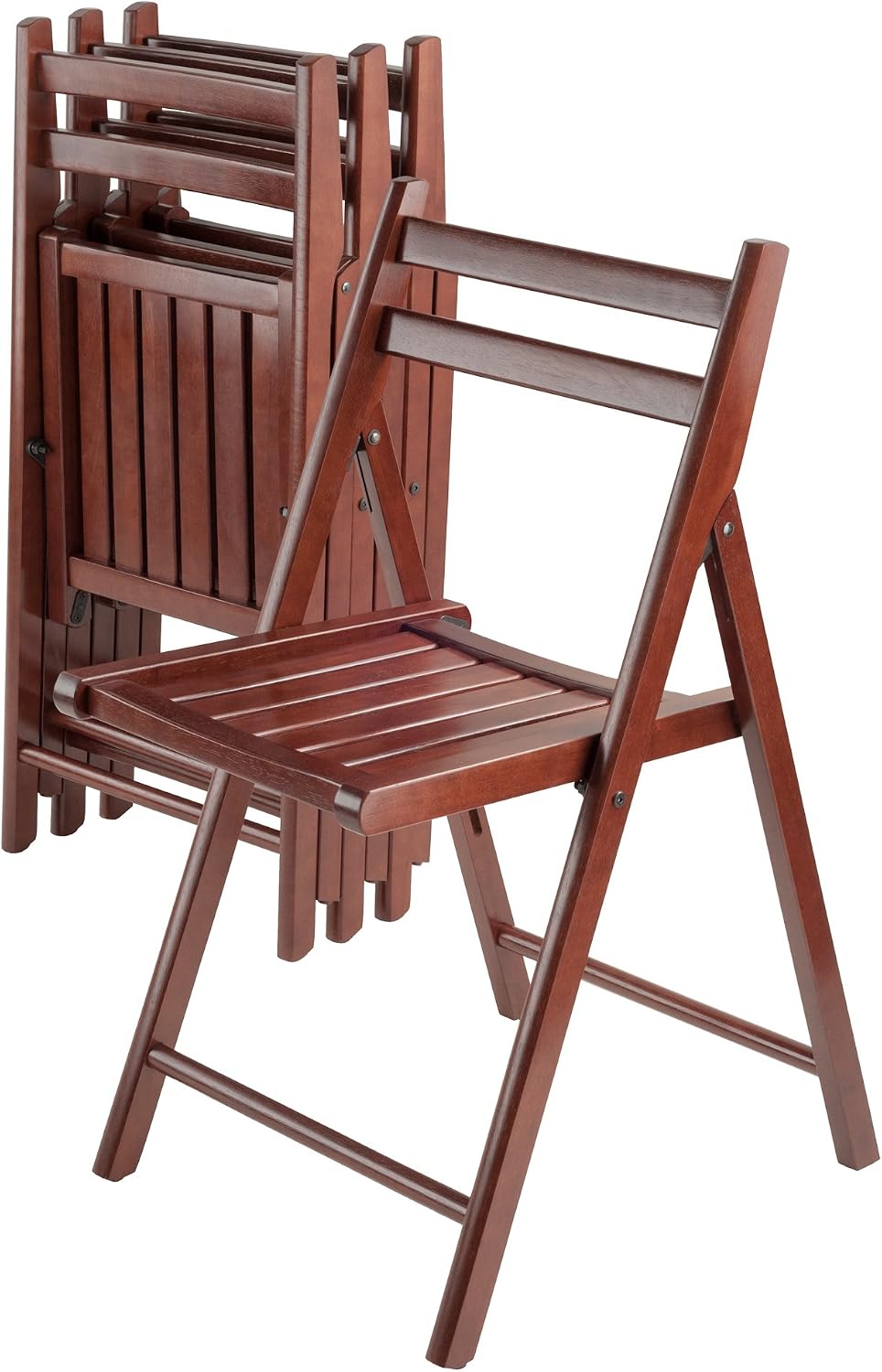 Winsome Wood Robin Seating, Walnut (Set of 4)