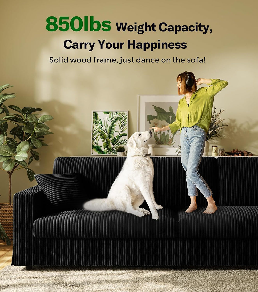 Welzona 101" Sofas for Living Room, Oversized Couch,Couches for Living R...
