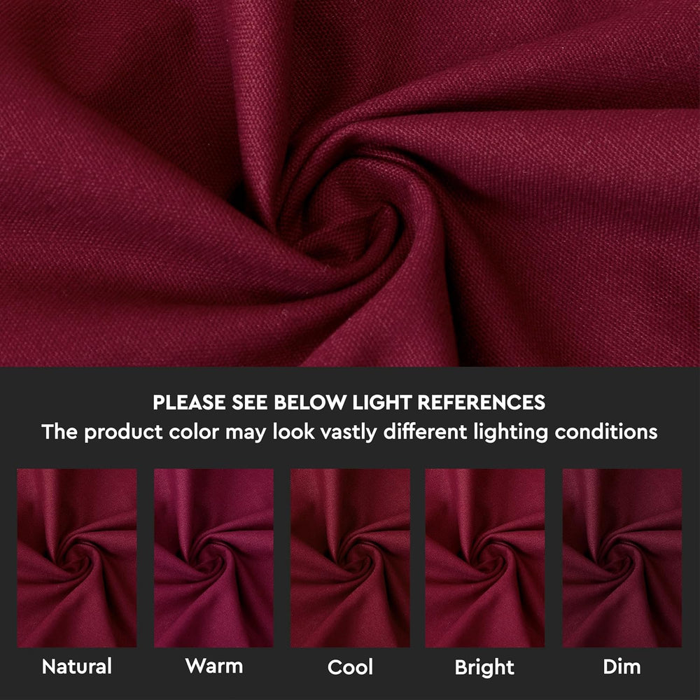 Encasa XO Throw Pillow Covers, Cotton, No Inserts 24"x24"