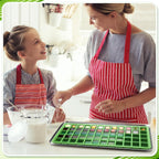 5 Pcs Silicone Food Molds for Harvest Right Freeze Dryer Harvest Right Medium Square Trays Dividers Food Mold for Fruit Vegetable Cake Freeze Drying Accessories (Medium)
