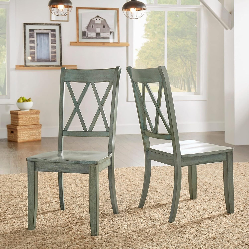 Inspire Q Eleanor X Back Wood Dining Chair (Set of 2) by Classic Dining Chair...