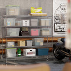 18" Deep x 72" Wide x 64" Height Wire Shelving Kit | 5-Tier | NSF Commercial Storage Rack Unit