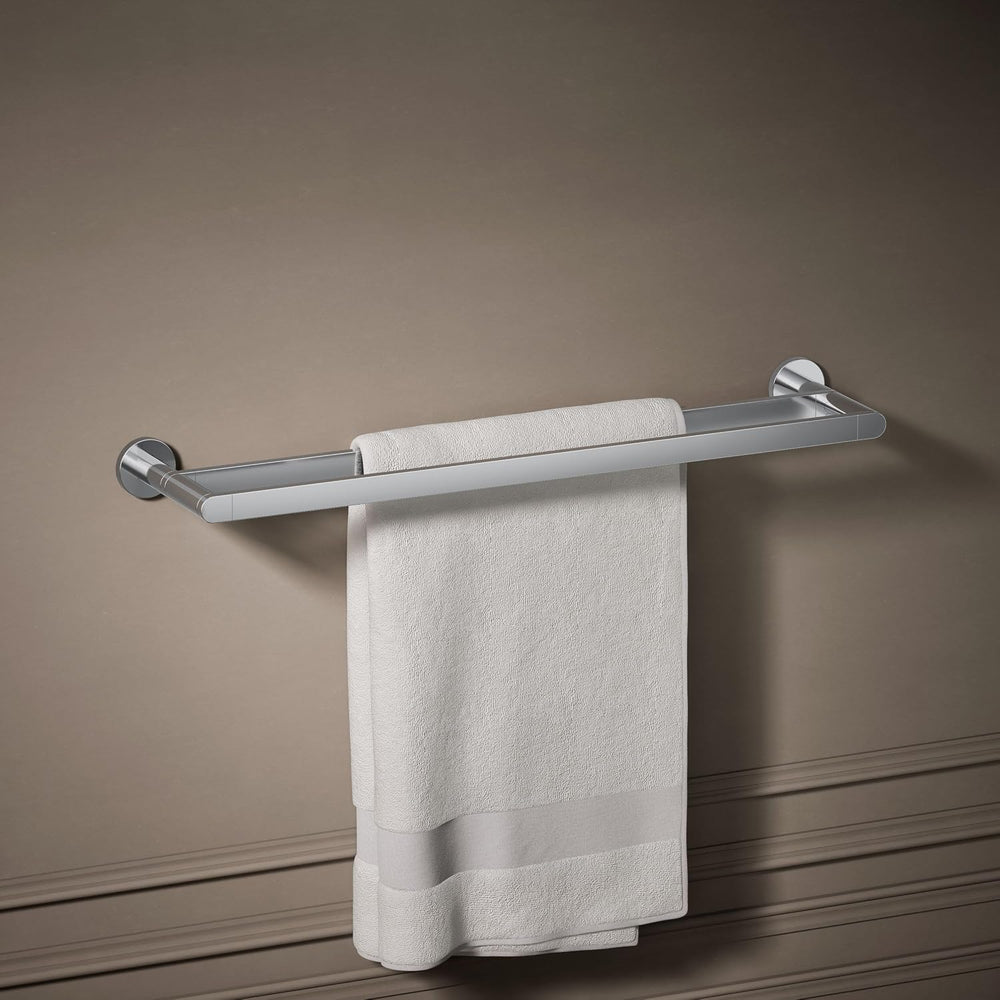Kohler 73144-CP Composed® 24" Double Towel bar, Polished Chrome
