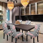 Dining Room Chair Covers - Stretch Kitchen/Dining Room Set of 6 - Removable Washable Slipcovers for Home, Hotel, Banquet