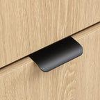 Yechen 67" Fluted TV Stand with Arched Reeded Design Doors &3 Drawers, Modern Entertainment Center with Storage for TV up to 75", TV Media Console, TV Cabinet for Living Room, Bedroom