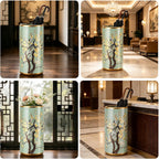 Ceramic Umbrella Holder, Walking Stick and Cane Stand, Home Decor Vase, Floor-Standing Umbrella Stand, Non-Slip Base, for Home, Office, Entryways, and Indoor Use