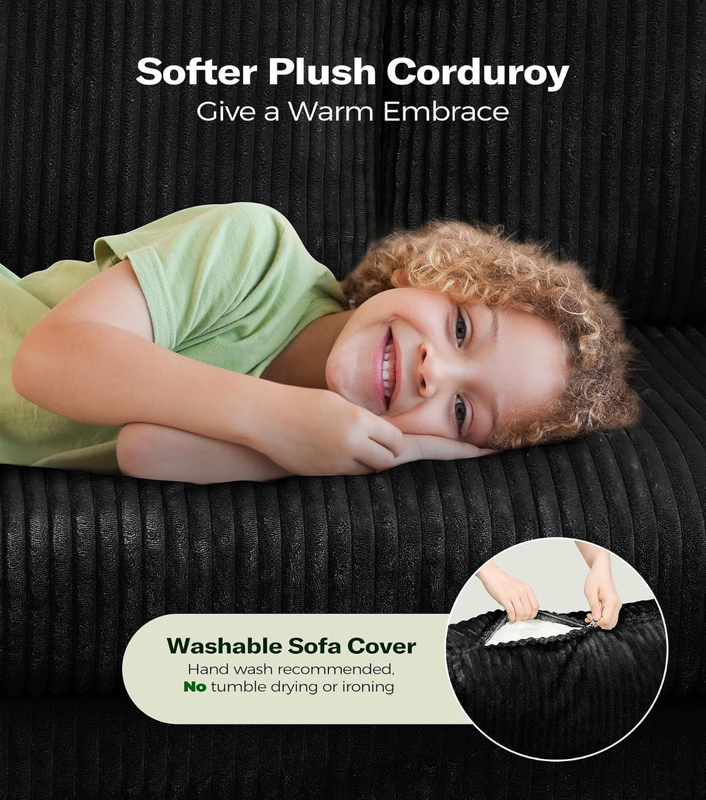 Welzona 101" Sofas for Living Room, Oversized Couch,Couches for Living R...