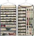 BB Brotrade Hanging Jewelry Organizer,Accessories Organizer,56 Pocket Organizer for Holding Jewelries (Beige-56 Pockets)