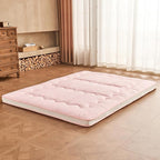 Dr.Futon Japanese Floor Futon Mattress Extra Thick Folding Roll Up Bed Topper Mat for Guest,Lounger and Tavel