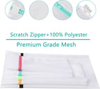 BAGAIL Laundry Bags Mesh Wash Bag for Intimates Lingerie and Delicates,7Pcs(1XL,2L,2M,2 Bra Bags)