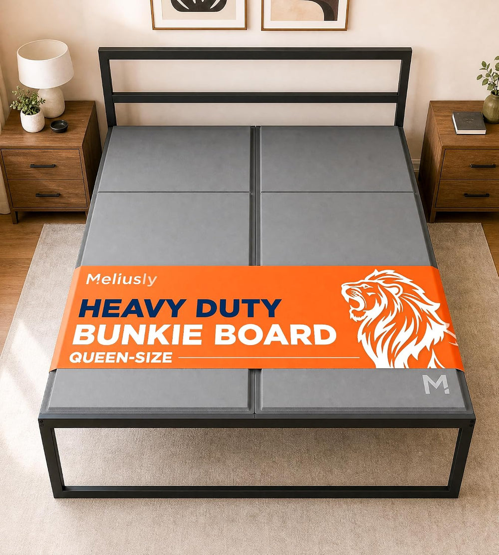 Heavy Duty Bunkie Board Queen Size (60x80) - Under Bed Support