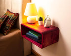 Floating Nightstand Wooden, Bedside Table, Nightstand Shelf, Handmade, Wall Mounted Bedside Shelf, Minimalist and Unique Style (Tokyo)
