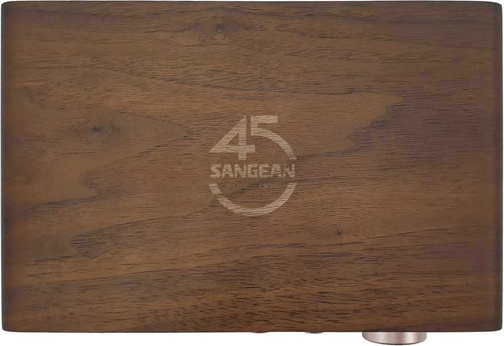 Sangean WR-16SE 45th Anniversary AM/FM/Bluetooth Radio, Dark Walnut Wood