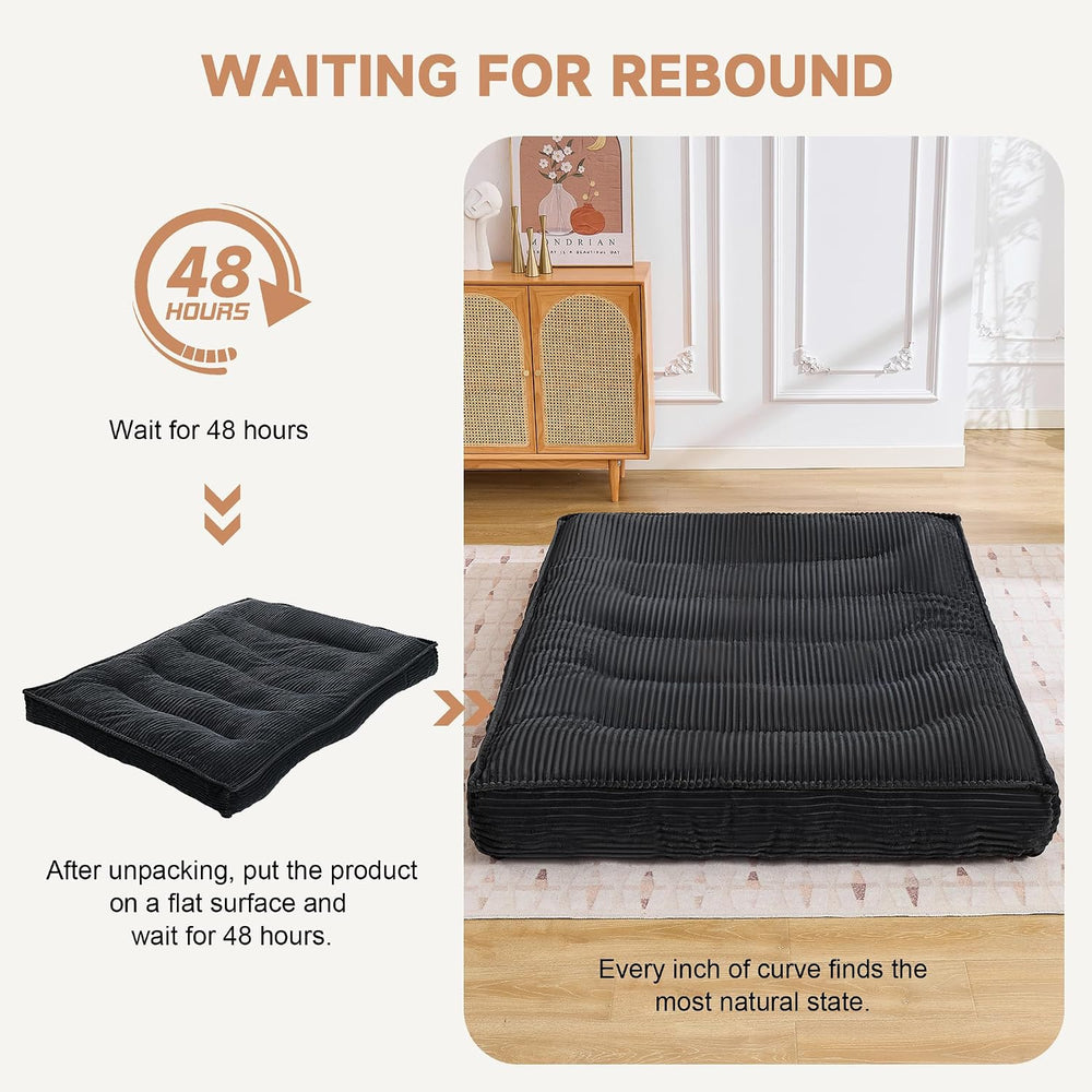 Futon Mattress Queen Size 8",Foldable Floor Mattress (Frame Not Included...