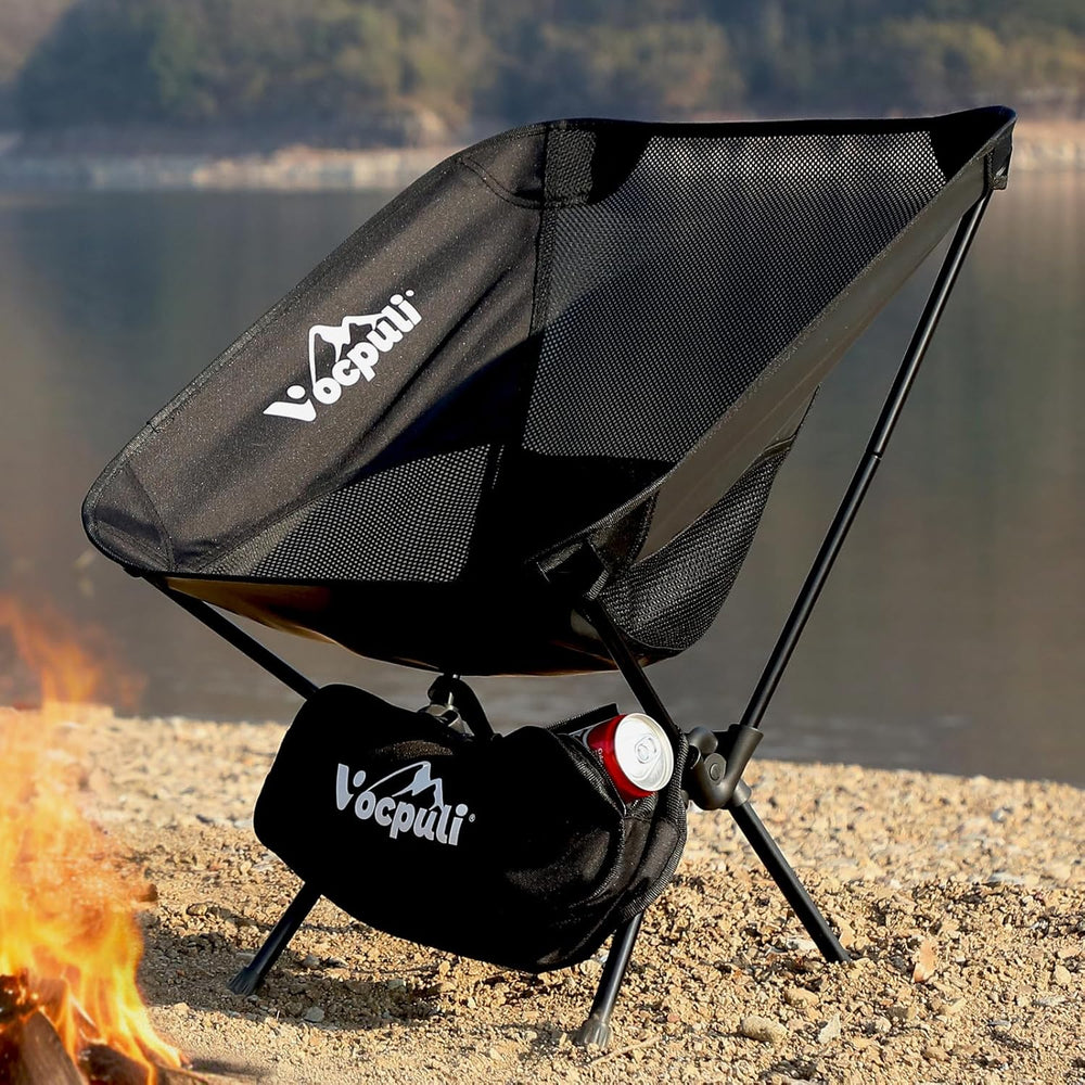 Camping Chair, Lightweight Folding Backpacking Hiking Chair, Compact Portable...