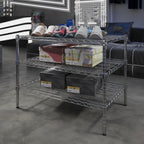 24" Deep x 36" Wide x 27" Height Wire Shelving Kit | 3-Tier | NSF Commercial Storage Rack Unit