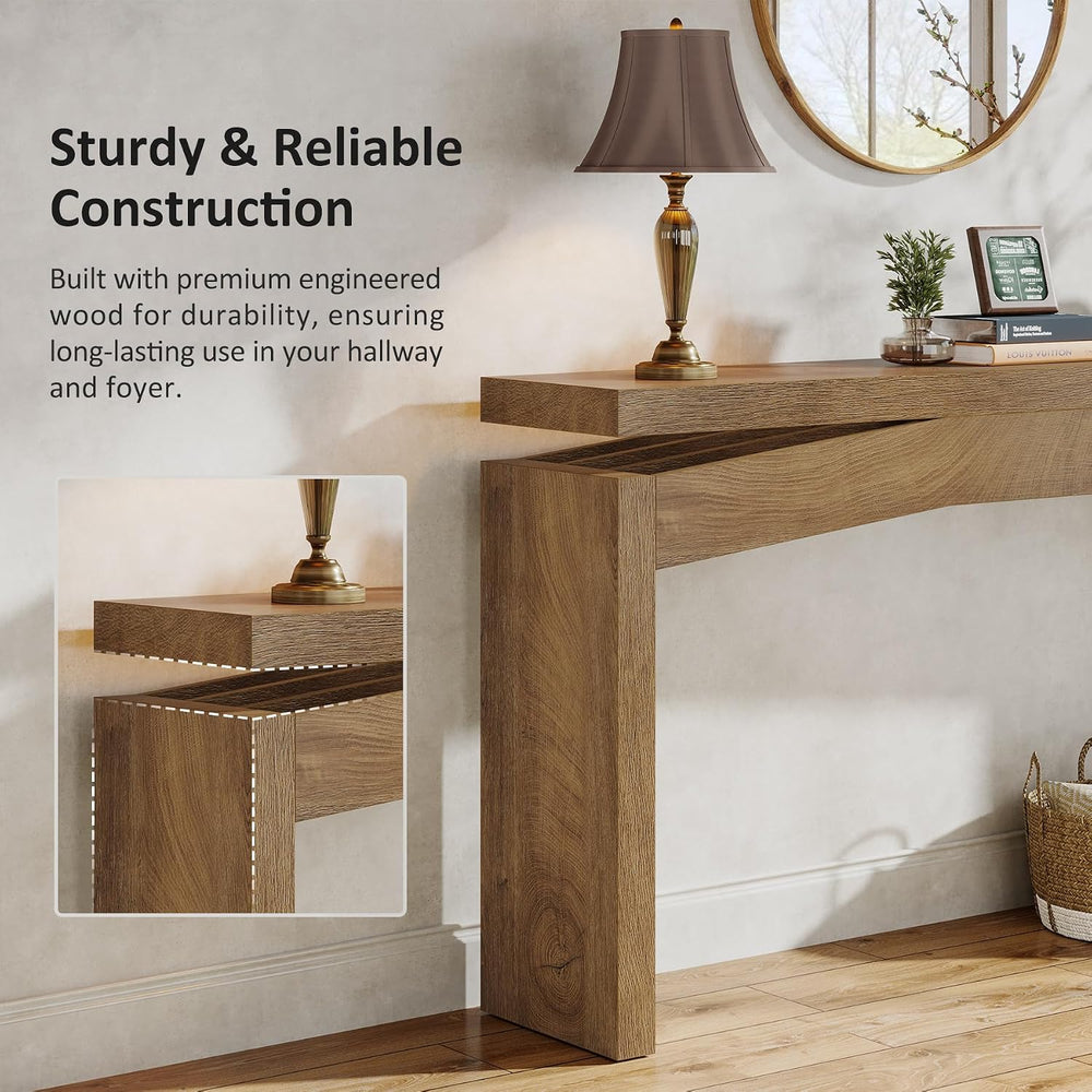 Celaform 63 Inch Console Tables for Entryway Farmhouse Style | Long Sofa Tabl...