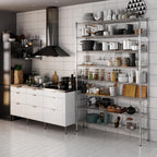 14" Deep x 54" Wide x 86" Height Wire Shelving Kit | 8-Tier | NSF Commercial Storage Rack Unit