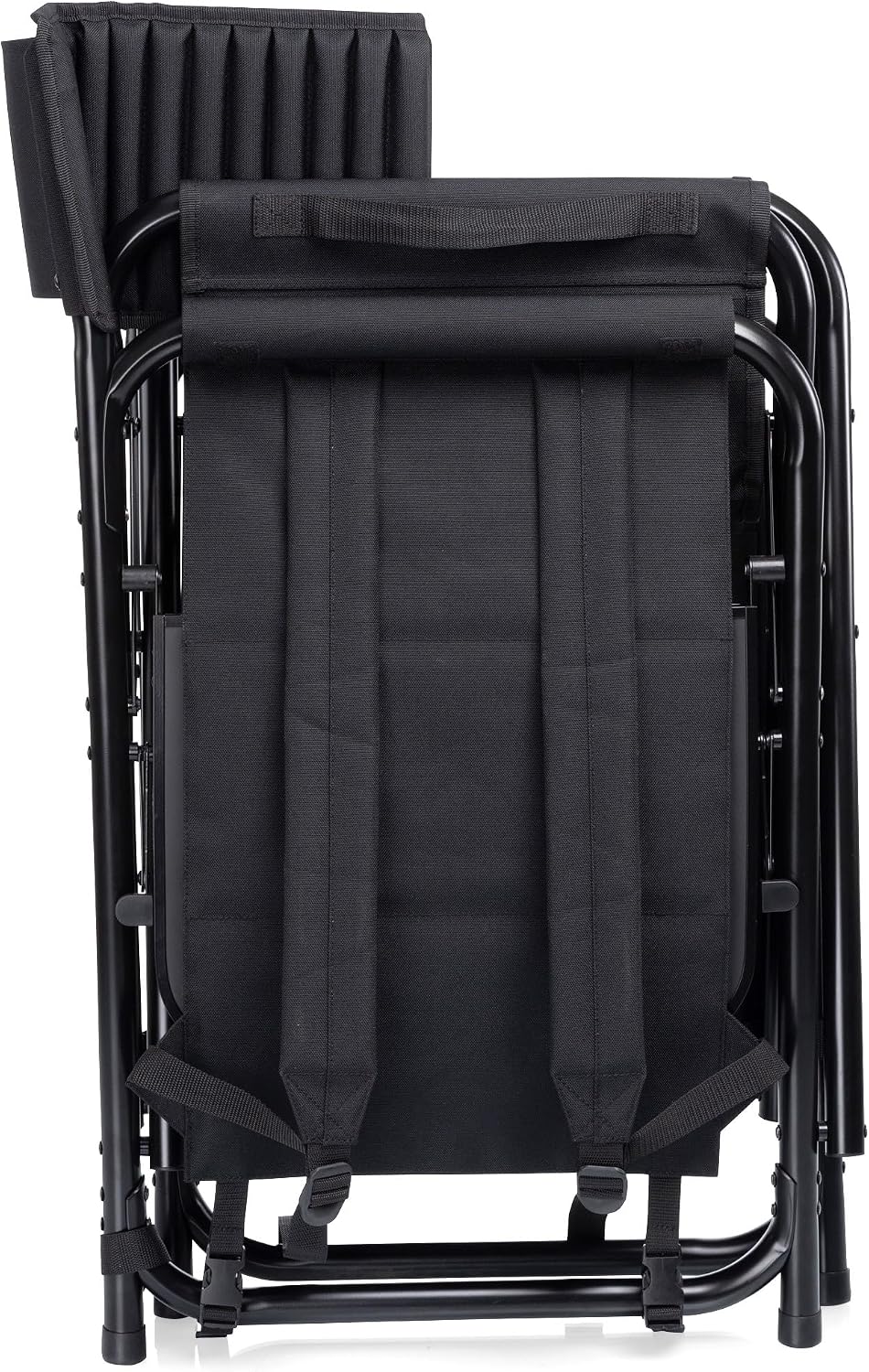 Picnic TIME Fusion Camping Chair with Side Table and Soft Cooler, Outdoor Fol...