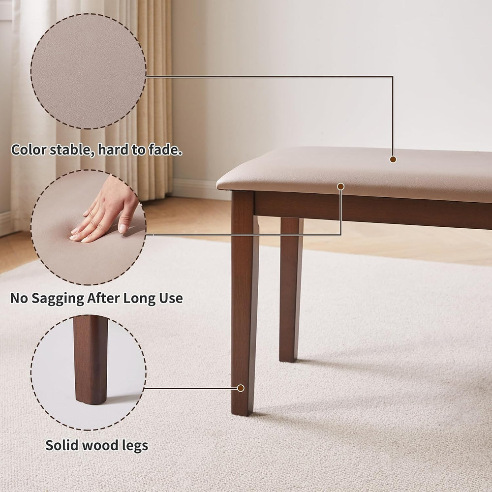 Upholstered Dining Room Bench, 31nch Entryway Bench Seat for Living Room | In...
