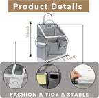 Wall Hanging Organizer Bag (Small) (Pink-2pcs)