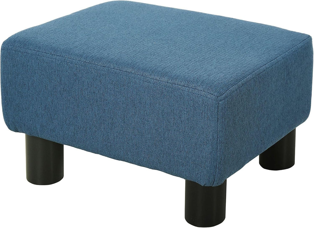 Linen Fabric Ottoman Footrest