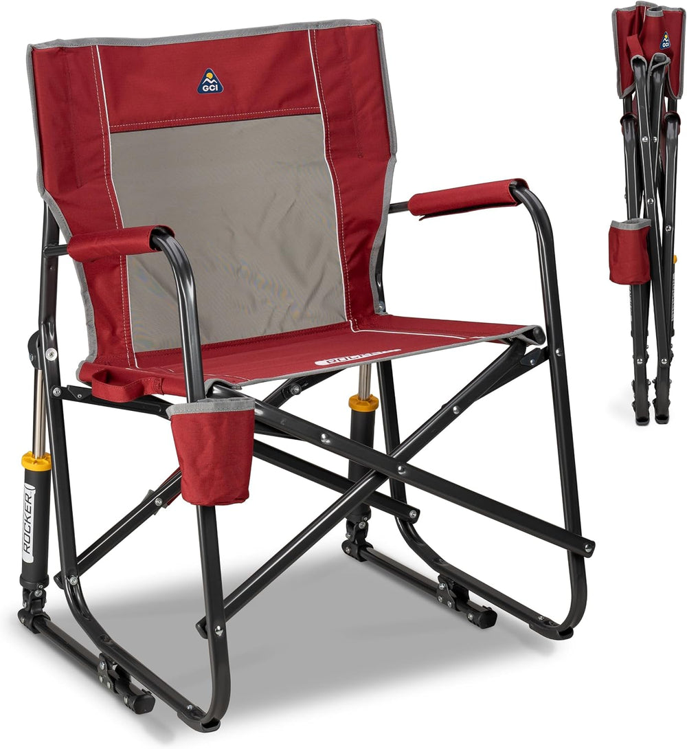 GCI Outdoor Freestyle Rocker Camping Chair | Portable Folding Rocking Chair w...