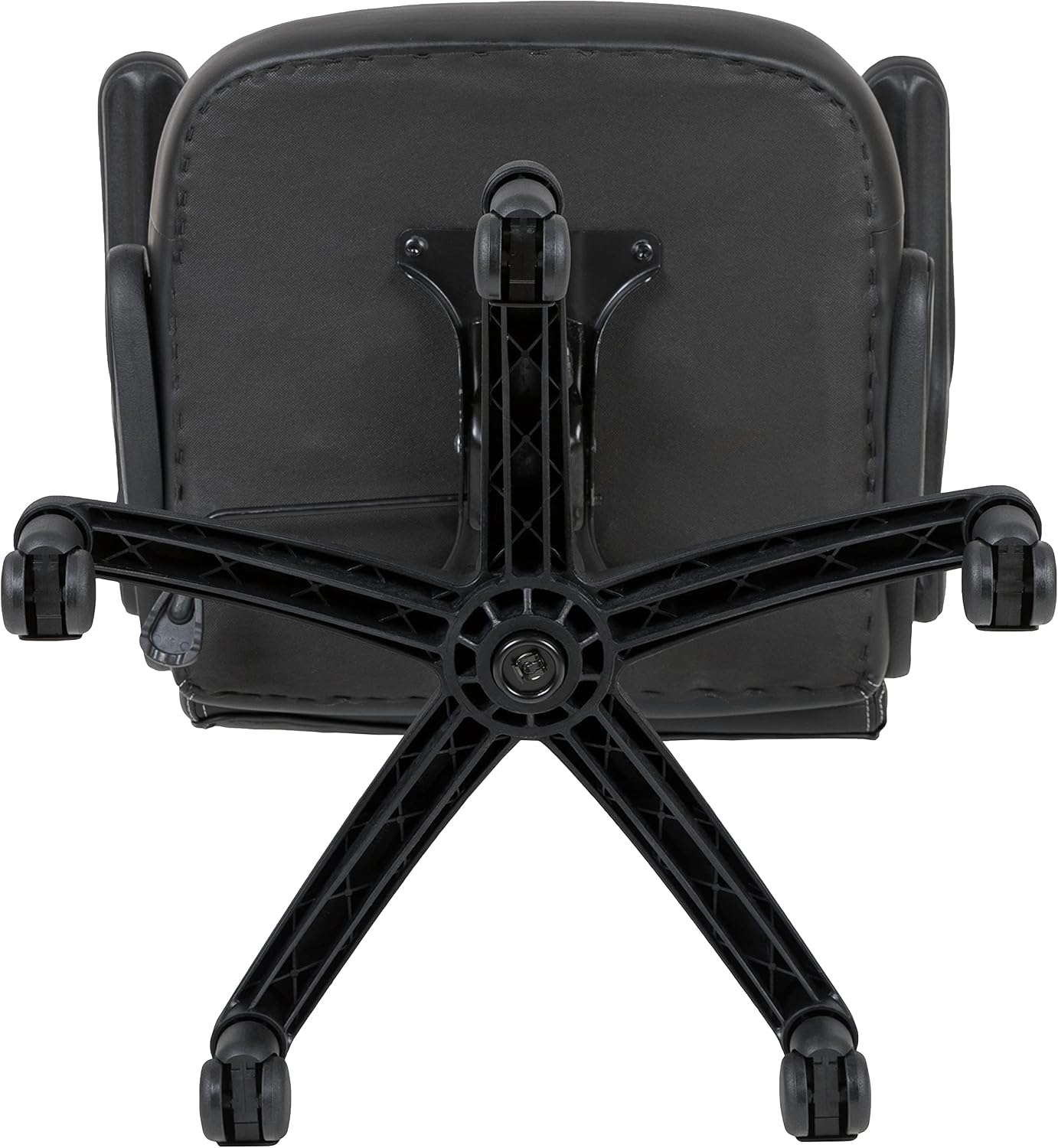 Flash Furniture X10 High-Back LeatherSoft Racing Style Gaming Chair with Flip-Up Arms, Ergonomic Padded Swivel Computer Chair, Blue/Black